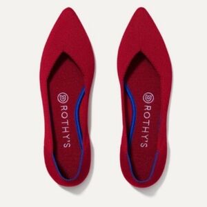 Rothy's Points in Chili Red